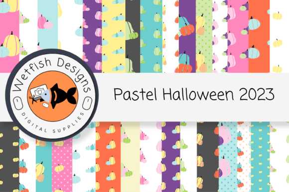 Download Cute Pastel Halloween Printable Patterns - Printable Collection