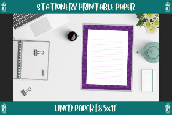 Download Bordered Stationery Printable Paper 223 - Printable Collection