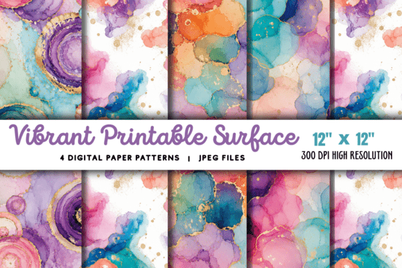 Download Surface Pattern Design, Vibrant Digital - Surface pattern design Collection