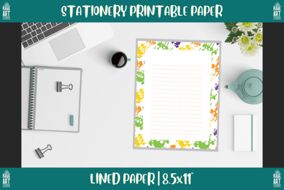Download Bordered Stationery Printable Paper 220 - Printable Collection