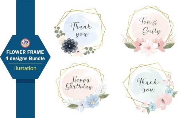Download Flower Frame Bundle - Flower frame bundle Collection