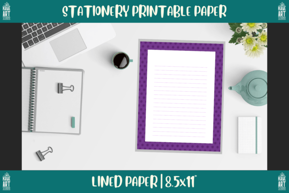 Download Bordered Stationery Printable Paper 225 - Printable Collection