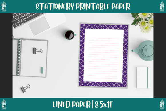 Download Bordered Stationery Printable Paper 228 - Printable Collection