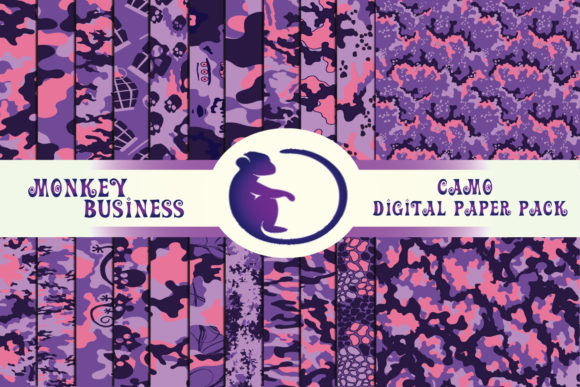 Download Purple Digital Paper Pack, Printable - Printable Collection