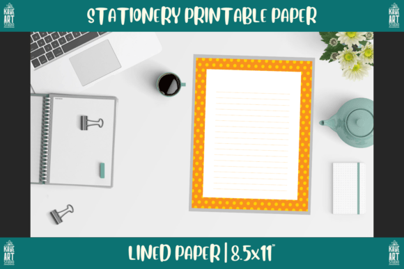 Download Bordered Stationery Printable Paper 224 - Printable Collection